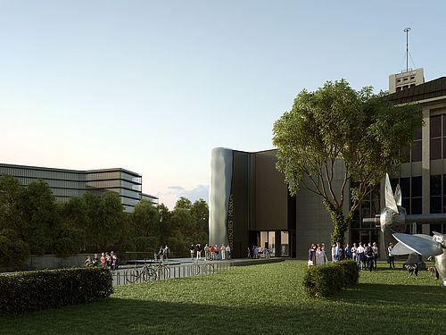 Ab Ende 2021 geht man über die Corneliusbrücke ins Deutsche Museum.